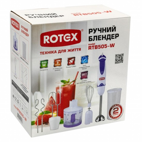 Блендер Rotex RTB505-W Блендер Rotex RTB505-W