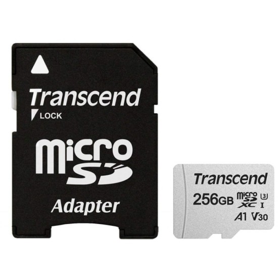 Карта пам'яті Transcend 256GB microSDXC class 10 UHS-I (TS256GUSD300S-A) Карта пам'яті Transcend 256GB microSDXC class 10 UHS-I (TS256GUSD300S-A)