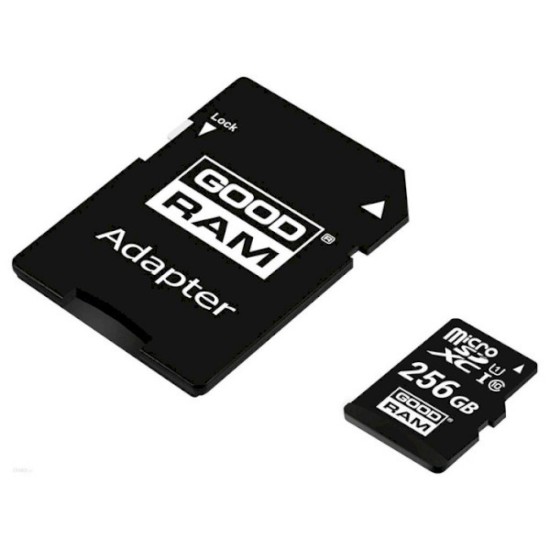 Карта пам'яті Goodram 256GB microSDXC class 10 UHS-I (M1AA-2560R12) Карта пам'яті Goodram 256GB microSDXC class 10 UHS-I (M1AA-2560R12)