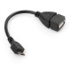 Дата кабель OTG USB 2.0 AF to Micro 5P Vinga (VCPDCOTGMBK) Дата кабель OTG USB 2.0 AF to Micro 5P Vinga (VCPDCOTGMBK)