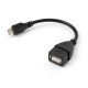 Дата кабель OTG USB 2.0 AF to Micro 5P Vinga (VCPDCOTGMBK) Дата кабель OTG USB 2.0 AF to Micro 5P Vinga (VCPDCOTGMBK)