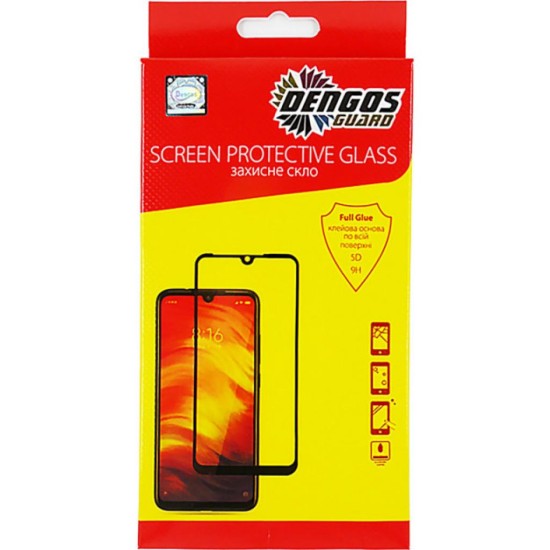 Стекло защитное Dengos Full Glue для Xiaomi Redmi Note 8 Pro (black) (TGFG-84) Стекло защитное Dengos Full Glue для Xiaomi Redmi Note 8 Pro (black) (TGFG-84)