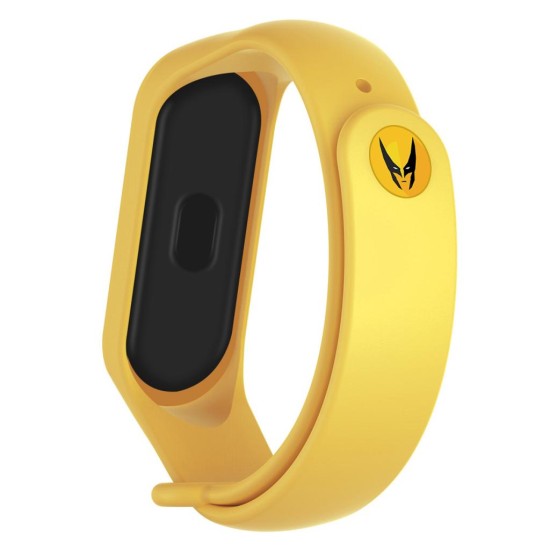 Ремінець до фітнес браслета Armorstandart Superhero Edition for Xiaomi Mi Band 4/3 Wolverine Yellow (ARM55069) Ремінець до фітнес браслета Armorstandart Superhero Edition for Xiaomi Mi Band 4/3 Wolverine Yellow (ARM55069)