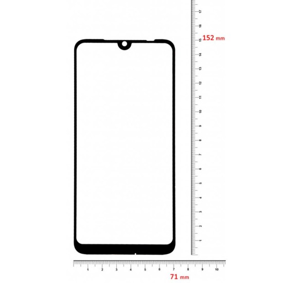 Скло захисне BeCover для Xiaomi Redmi 7 Black (703681) Скло захисне BeCover для Xiaomi Redmi 7 Black (703681)