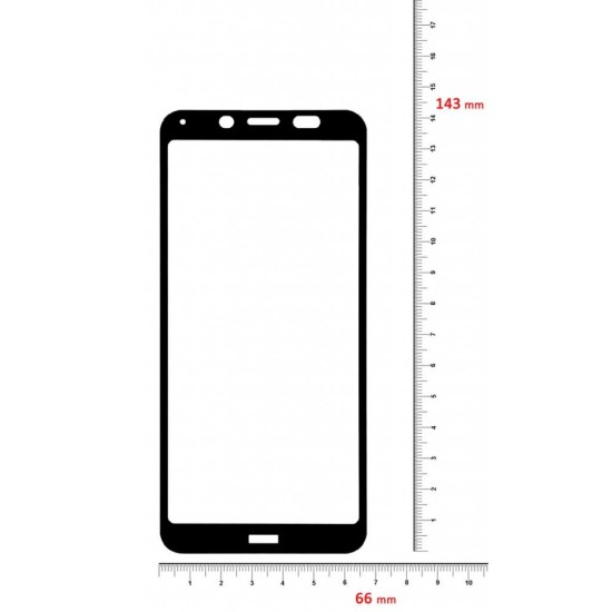 Скло захисне BeCover для Xiaomi Redmi 7A Black (703886) Скло захисне BeCover для Xiaomi Redmi 7A Black (703886)