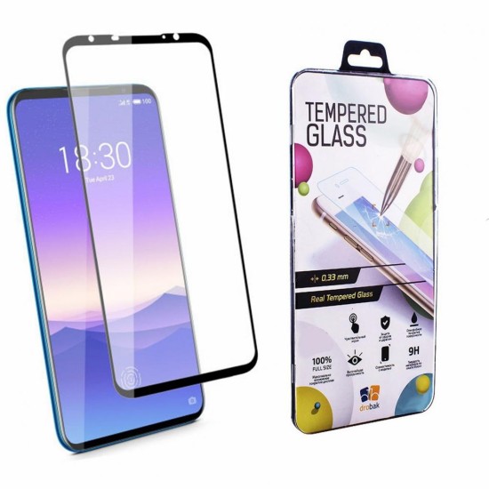 Скло захисне Drobak для Meizu 16s Pro (Black) (449306) Скло захисне Drobak для Meizu 16s Pro (Black) (449306)