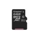Карта пам'яті Kingston 64GB microSDXC Class 10 Canvas Select Plus 100R A1 (SDCS2/64GBSP) Карта пам'яті Kingston 64GB microSDXC Class 10 Canvas Select Plus 100R A1 (SDCS2/64GBSP)