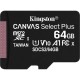 Карта пам'яті Kingston 64GB micSDXC class 10 A1 Canvas Select Plus (SDCS2/64GB) Карта пам'яті Kingston 64GB micSDXC class 10 A1 Canvas Select Plus (SDCS2/64GB)