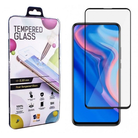Скло захисне Drobak Honor 9 X Black Full Cover Full Glue (440910) Скло захисне Drobak Honor 9 X Black Full Cover Full Glue (440910)
