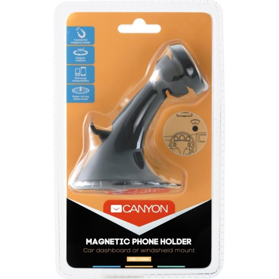 Универсальный автодержатель Canyon Front car dashboard magnetic phone holder (CNE-CCHM6) Универсальный автодержатель Canyon Front car dashboard magnetic phone holder (CNE-CCHM6)