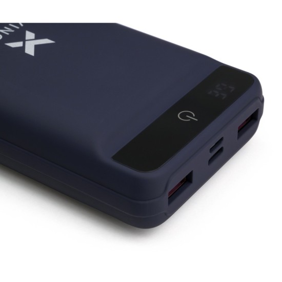 Батарея універсальна Vinga 20000 mAh QC3.0 Display soft touch purple (VPB2QLSP) Батарея універсальна Vinga 20000 mAh QC3.0 Display soft touch purple (VPB2QLSP)