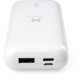 Батарея універсальна Vinga 10000 mAh glossy white (VPB1MWH) Батарея універсальна Vinga 10000 mAh glossy white (VPB1MWH)