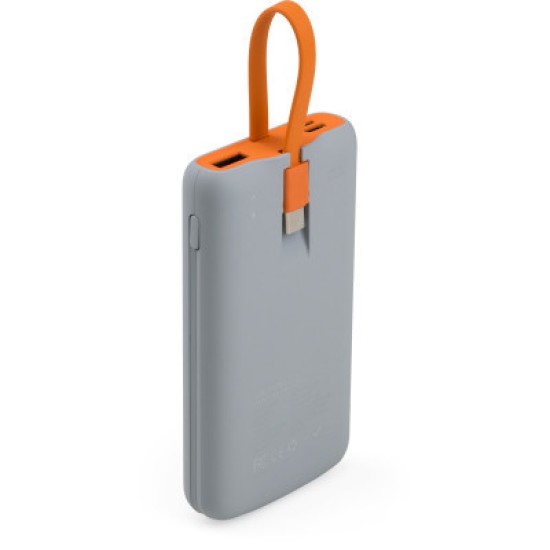 Батарея універсальна Vinga 10000 mAh SuperQC soft touch w/cable 22.5W dark grey (VPB1SQSCDG) Батарея універсальна Vinga 10000 mAh SuperQC soft touch w/cable 22.5W dark grey (VPB1SQSCDG)