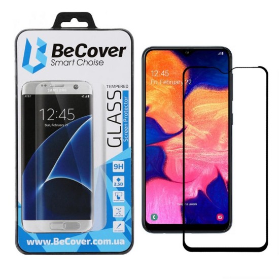 Скло захисне BeCover Samsung Galaxy A10 SM-A105 Black (703677) Скло захисне BeCover Samsung Galaxy A10 SM-A105 Black (703677)