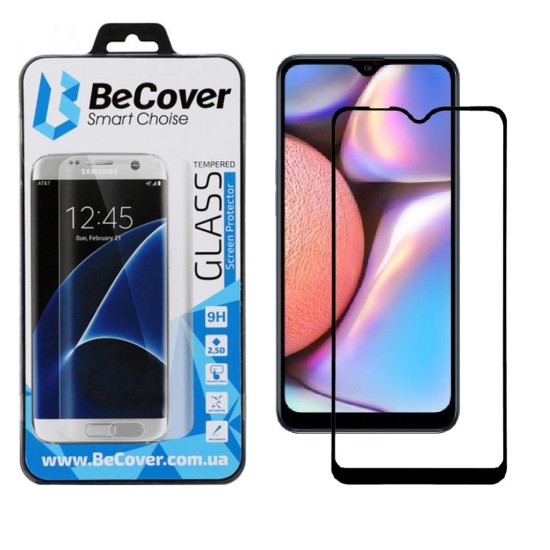 Стекло защитное BeCover Samsung Galaxy A10s 2019 SM-A107 Black (704116) Стекло защитное BeCover Samsung Galaxy A10s 2019 SM-A107 Black (704116)
