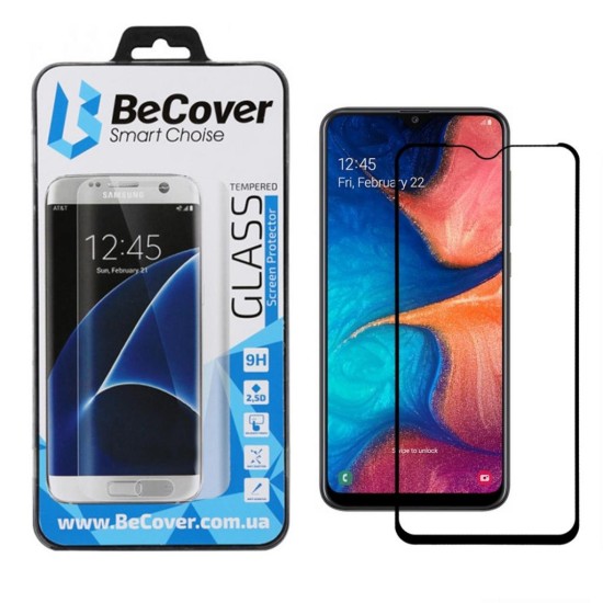 Скло захисне BeCover Samsung Galaxy A20 SM-A205 Black (703678) Скло захисне BeCover Samsung Galaxy A20 SM-A205 Black (703678)