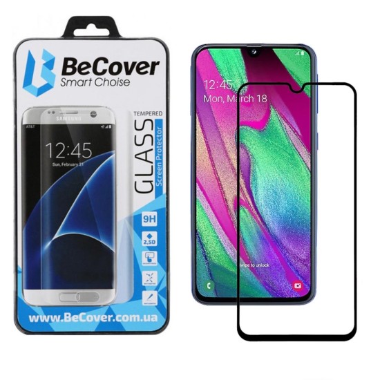 Скло захисне BeCover Samsung Galaxy A40 SM-A405 Black (703802) Скло захисне BeCover Samsung Galaxy A40 SM-A405 Black (703802)