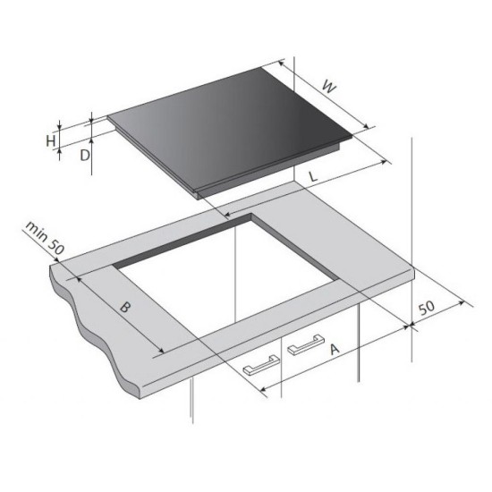Варочна поверхня Pyramida IH X 642 BZF Варочна поверхня Pyramida IH X 642 BZF
