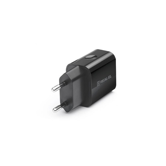 Зарядний пристрій REAL-EL CH-210 black (EL123160014) Зарядний пристрій REAL-EL CH-210 black (EL123160014)