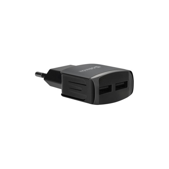 Зарядний пристрій Defender UPС-21 2xUSB,5V/2.1А кабель microUSB (83581) Зарядний пристрій Defender UPС-21 2xUSB,5V/2.1А кабель microUSB (83581)