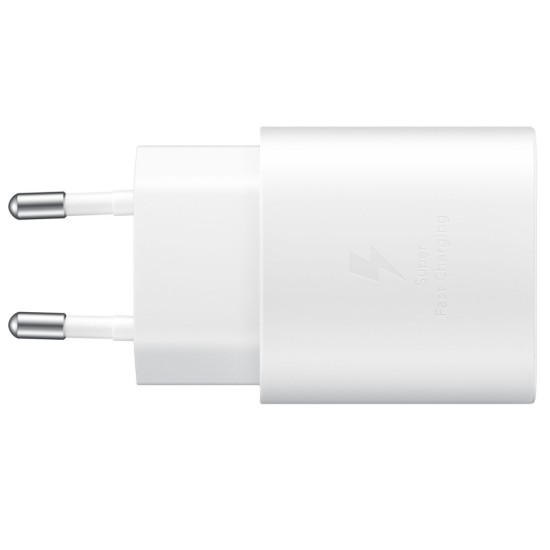 Зарядний пристрій Samsung EP-TA800XWEGRU 25W PD3.0 Type-C (White) (EP-TA800XWEGRU) Зарядний пристрій Samsung EP-TA800XWEGRU 25W PD3.0 Type-C (White) (EP-TA800XWEGRU)