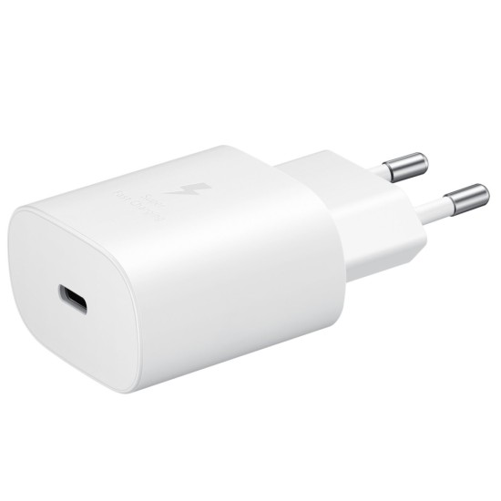Зарядний пристрій Samsung EP-TA800XWEGRU 25W PD3.0 Type-C (White) (EP-TA800XWEGRU) Зарядний пристрій Samsung EP-TA800XWEGRU 25W PD3.0 Type-C (White) (EP-TA800XWEGRU)