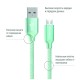 Дата кабель USB 2.0 AM to Micro 5P 1.0m mint ColorWay (CW-CBUM002-MT) Дата кабель USB 2.0 AM to Micro 5P 1.0m mint ColorWay (CW-CBUM002-MT)