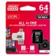 Карта пам'яті Goodram 64GB microSDXC class 10 UHS-I (M1A4-0640R12) Карта пам'яті Goodram 64GB microSDXC class 10 UHS-I (M1A4-0640R12)