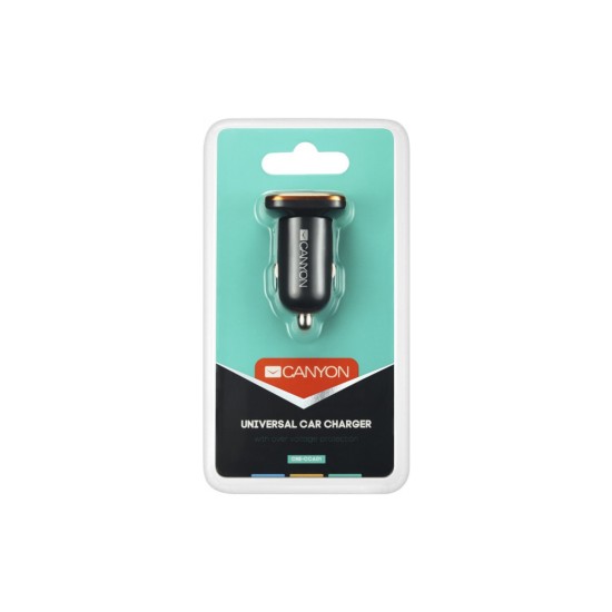 Зарядний пристрій Canyon Universal 1xUSB car adapter (CNE-CCA01B) Зарядний пристрій Canyon Universal 1xUSB car adapter (CNE-CCA01B)