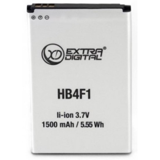 Акумуляторна батарея Extradigital Huawei HB4F1 1500 mAh (BMH6434) Акумуляторна батарея Extradigital Huawei HB4F1 1500 mAh (BMH6434)