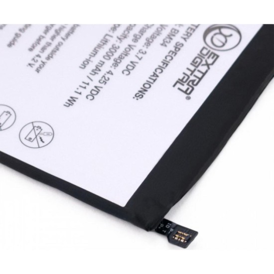 Акумуляторна батарея Extradigital Xiaomi Mi Note Pro (BM34) 3000 mAh (BMX6442) Акумуляторна батарея Extradigital Xiaomi Mi Note Pro (BM34) 3000 mAh (BMX6442)