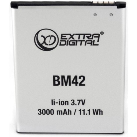 Акумуляторна батарея Extradigital Xiaomi Redmi Note 1 (BM42) 3000 mAh (BMX6440) Акумуляторна батарея Extradigital Xiaomi Redmi Note 1 (BM42) 3000 mAh (BMX6440)