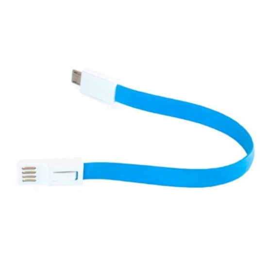 Дата кабель USB 2.0 AM to Micro 5P 0.18m blue Extradigital (KBU1785) Дата кабель USB 2.0 AM to Micro 5P 0.18m blue Extradigital (KBU1785)
