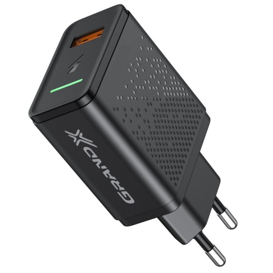 Зарядний пристрій Grand-X Fast Charge 3-в-1 Quick Charge 3.0, FCP, AFC, 18W CH-650 (CH-650) Зарядний пристрій Grand-X Fast Charge 3-в-1 Quick Charge 3.0, FCP, AFC, 18W CH-650 (CH-650)