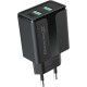 Зарядний пристрій Grand-X CH-15T 5V 2,4A 2USB Black + cable USB -> Type-C (CH-15T) Зарядний пристрій Grand-X CH-15T 5V 2,4A 2USB Black + cable USB -> Type-C (CH-15T)
