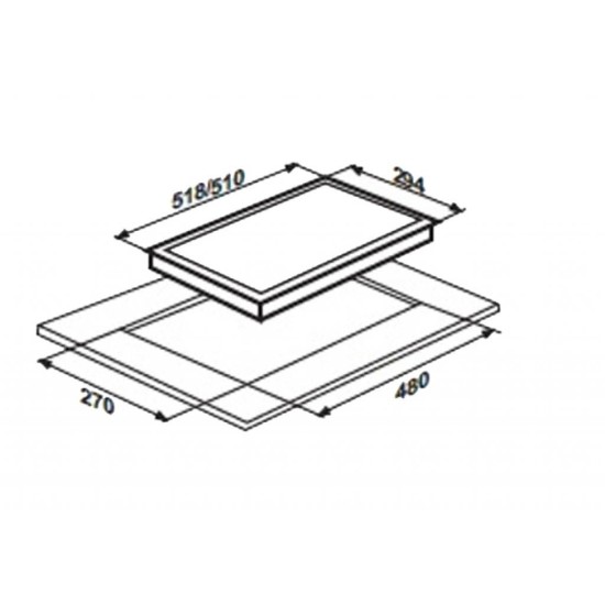 Варочна поверхня Liberty PG3121BS-CCI(457) Варочна поверхня Liberty PG3121BS-CCI(457)