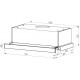 Вытяжка кухонная Interline DELI BL A/60/2/T (DELIBLA/60/2/T) Вытяжка кухонная Interline DELI BL A/60/2/T (DELIBLA/60/2/T)