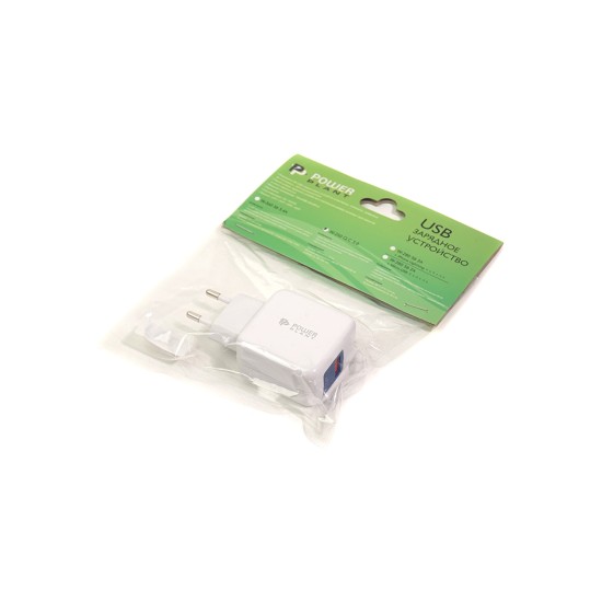 Зарядний пристрій PowerPlant W-250 USB QC 3.0: 220V, 3A (SC230013) Зарядний пристрій PowerPlant W-250 USB QC 3.0: 220V, 3A (SC230013)