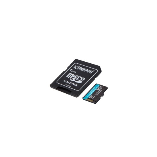 Карта пам'яті Kingston 64GB microSDXC class 10 UHS-I U3 A2 Canvas Go Plus (SDCG3/64GB) Карта пам'яті Kingston 64GB microSDXC class 10 UHS-I U3 A2 Canvas Go Plus (SDCG3/64GB)