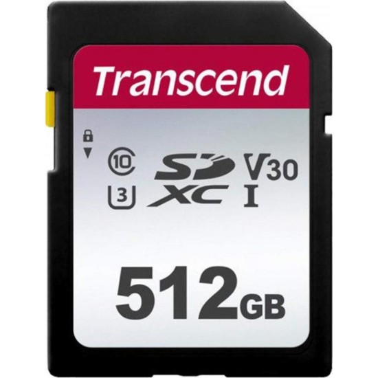 Карта памяти Transcend 512GB SDXC class 10 UHS-I (TS512GSDC300S) Карта памяти Transcend 512GB SDXC class 10 UHS-I (TS512GSDC300S)
