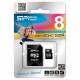 Карта памяти Silicon Power 8GB microSD class 10 (SP008GBSTH010V10SP) Карта памяти Silicon Power 8GB microSD class 10 (SP008GBSTH010V10SP)