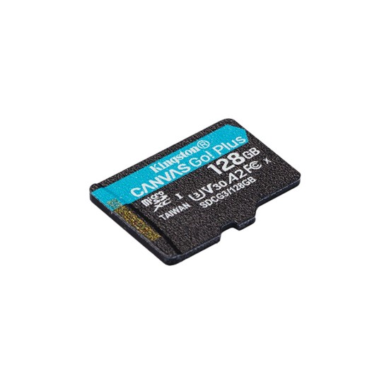 Карта пам'яті Kingston 128GB microSD class 10 UHS-I U3 A2 Canvas Go Plus (SDCG3/128GBSP) Карта пам'яті Kingston 128GB microSD class 10 UHS-I U3 A2 Canvas Go Plus (SDCG3/128GBSP)