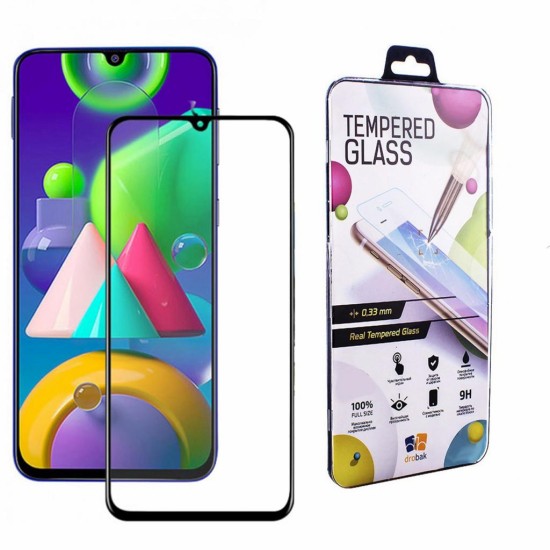 Скло захисне Drobak Samsung Galaxy М21 (Black) (121226) Скло захисне Drobak Samsung Galaxy М21 (Black) (121226)