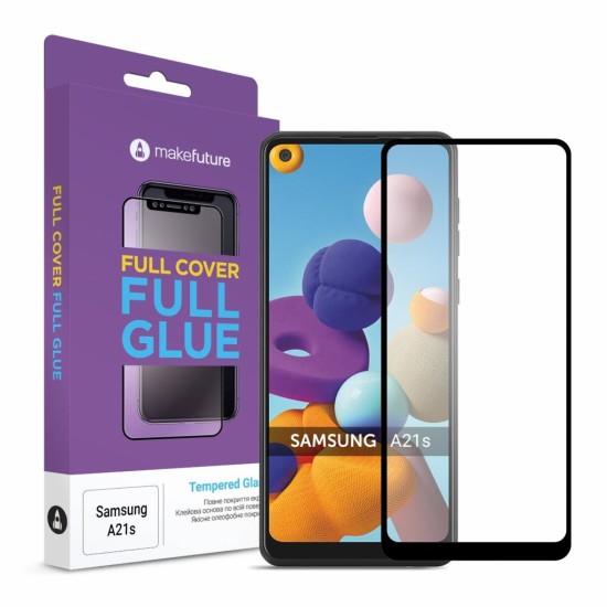 Стекло защитное MakeFuture Samsung A21s Full Cover Full Glue (MGF-SA21S) Стекло защитное MakeFuture Samsung A21s Full Cover Full Glue (MGF-SA21S)