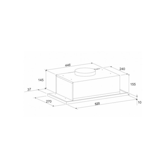 Вытяжка кухонная Eleyus INTO 960 52 GR Вытяжка кухонная Eleyus INTO 960 52 GR