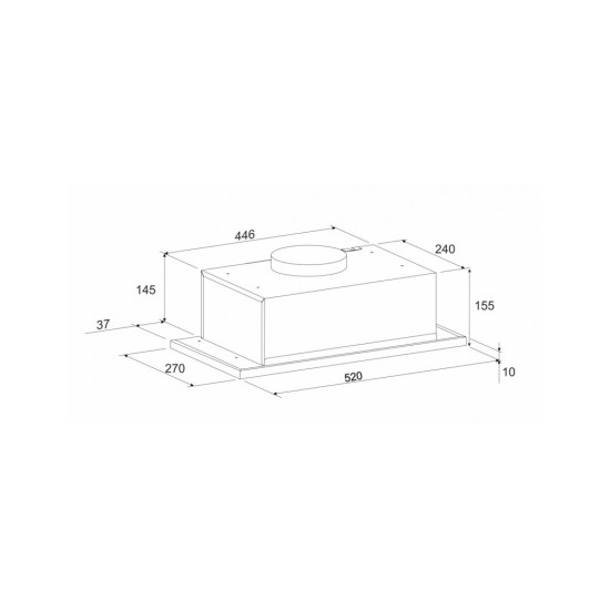Вытяжка кухонная Eleyus INTO 700 52 GR Вытяжка кухонная Eleyus INTO 700 52 GR