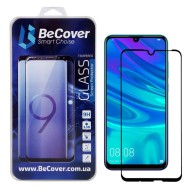 Стекло защитное BeCover Full Glue & Cover Huawei P Smart 2019 Black (703136)