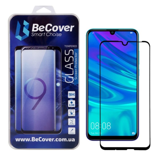 Скло захисне BeCover Full Glue & Cover Huawei P Smart 2019 Black (703136) Скло захисне BeCover Full Glue & Cover Huawei P Smart 2019 Black (703136)