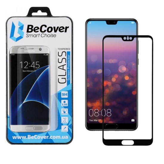 Стекло защитное BeCover HUAWEI P20 Black (702169) Стекло защитное BeCover HUAWEI P20 Black (702169)