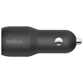 Зарядное устройство Belkin Car Charger 24W Dual USB-A black (CCB001BTBK)